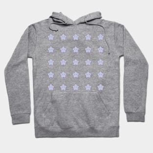 Lavander Star with eyelashes Hoodie